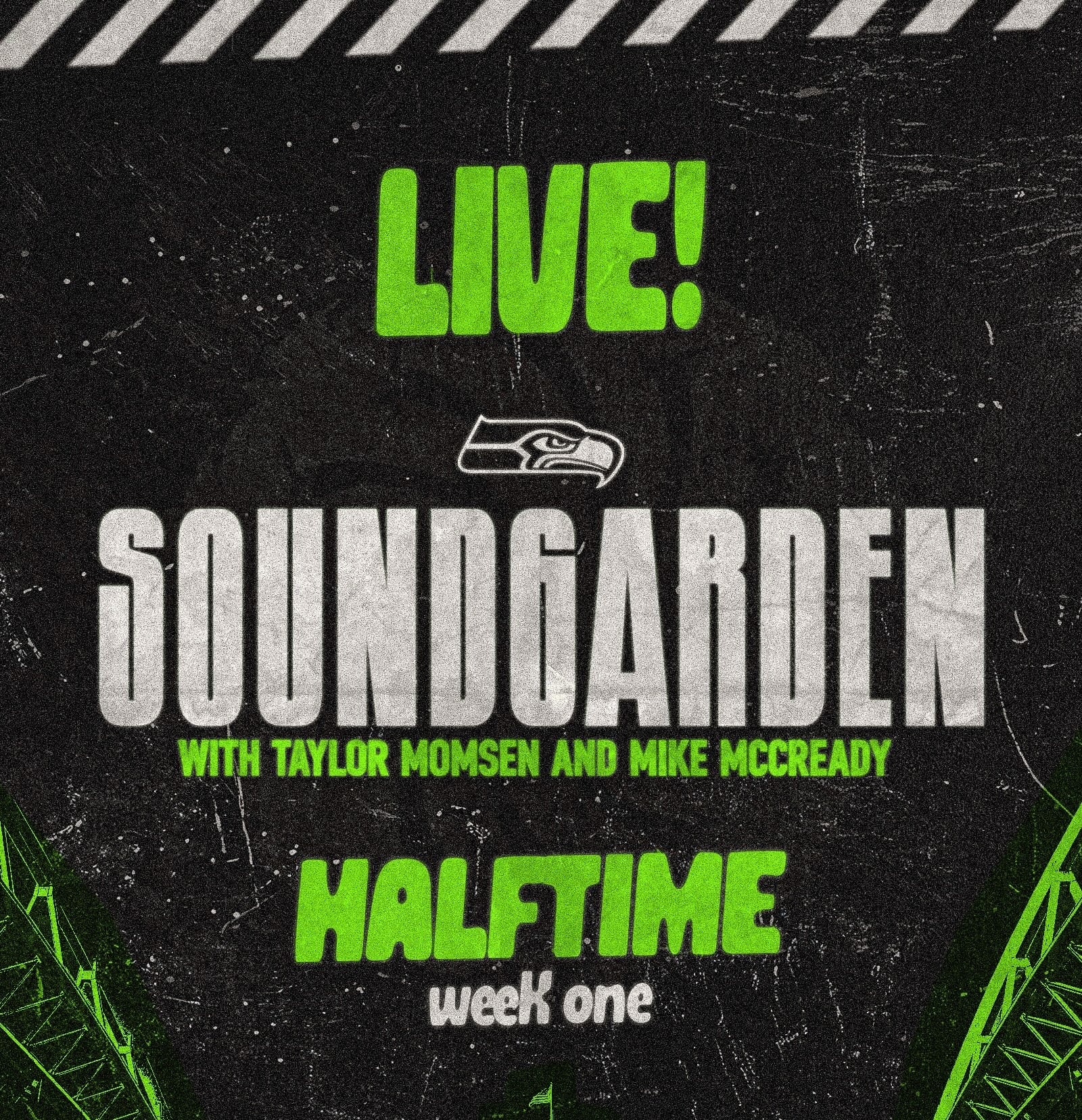 Mike McCready e Soundgarden na abertura da temporada NFL 2026