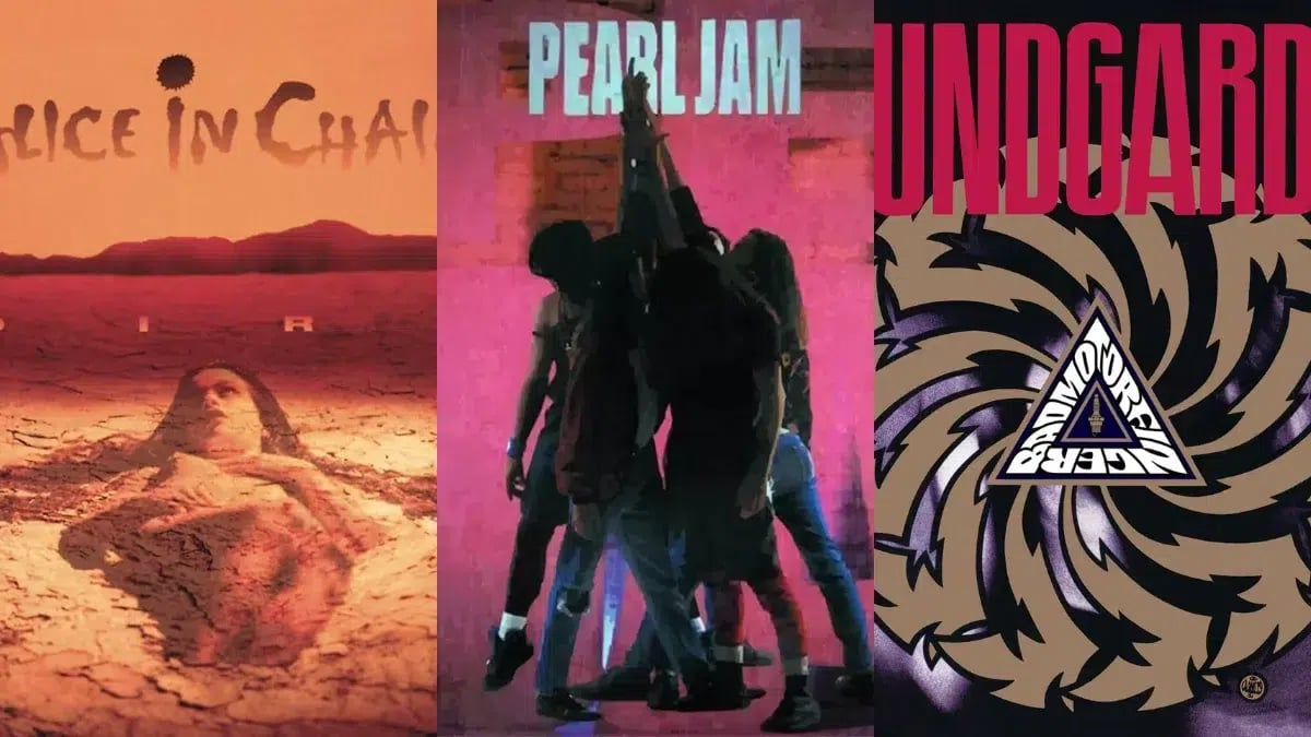 Rolling Stone elege os 10 melhores discos de grunge de todos os tempos